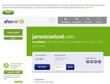 Tablet Screenshot of jamestoseland.com